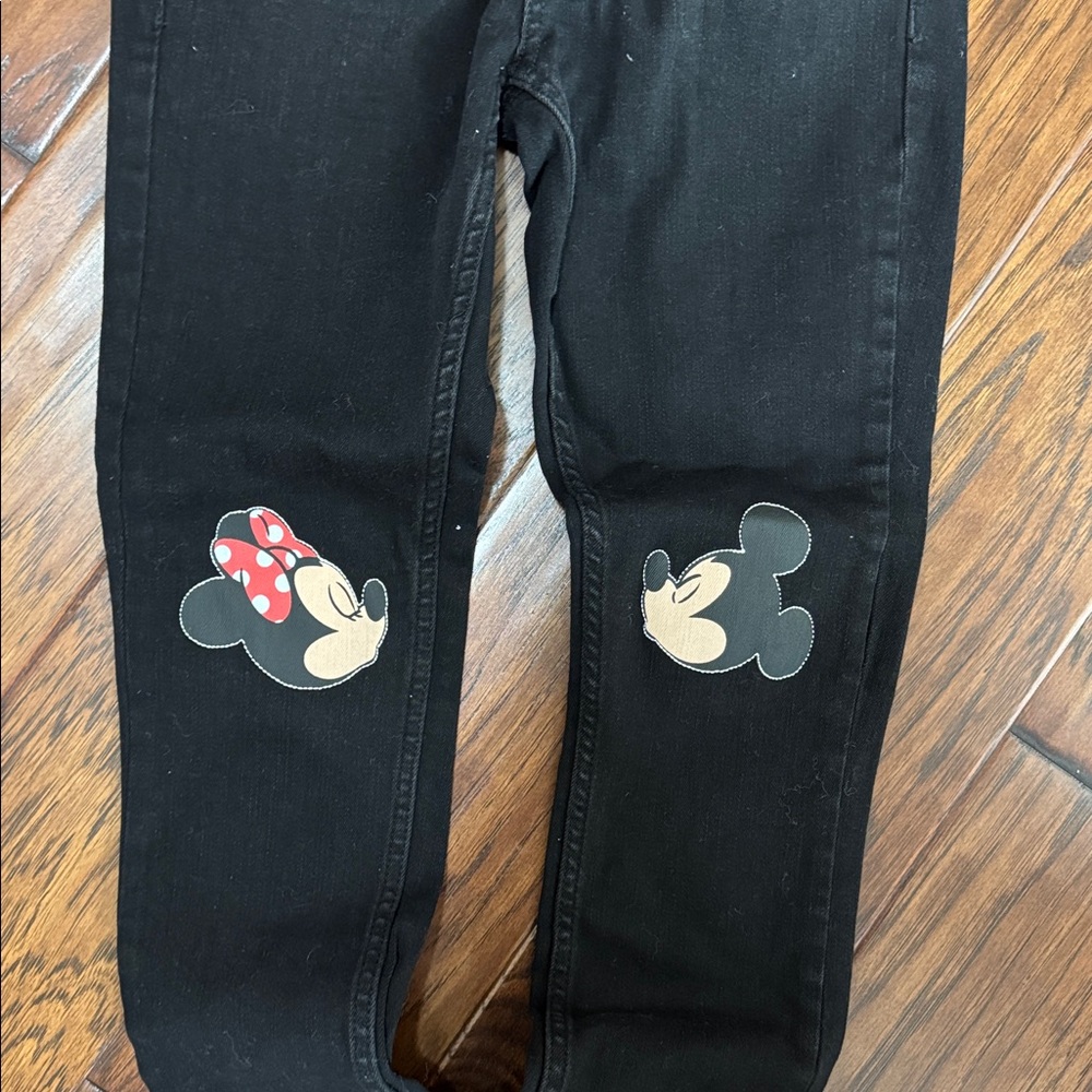 Mickey and Minnie Kissing Jeans - Picture 2 of 5